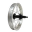 Galinis ratas 12" v-brake, 16H, užsukamas žv. blok., veržlė