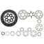 Galinis žvaigždžių blokas Shimano SLX M7000 11-42T 11 pavarų, kasetė
