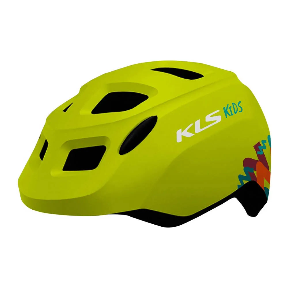 Šalmas KLS Zigzag 022, S/M 50- 55 cm, (žalias)