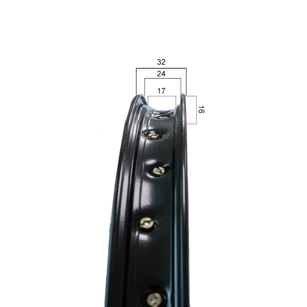 Priekinis ratas 20" u-brake, 36H, BMX, veržlė