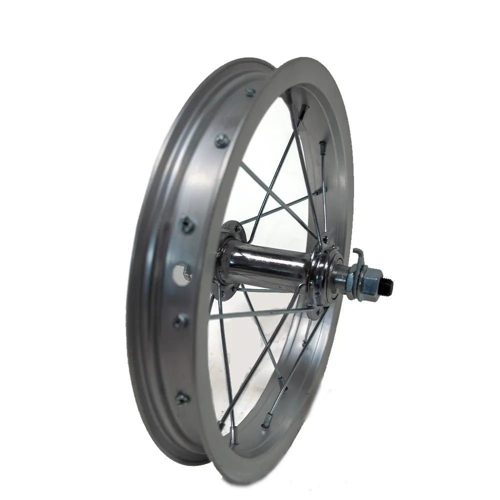 Priekinis ratas 12", v-brake, veržlė