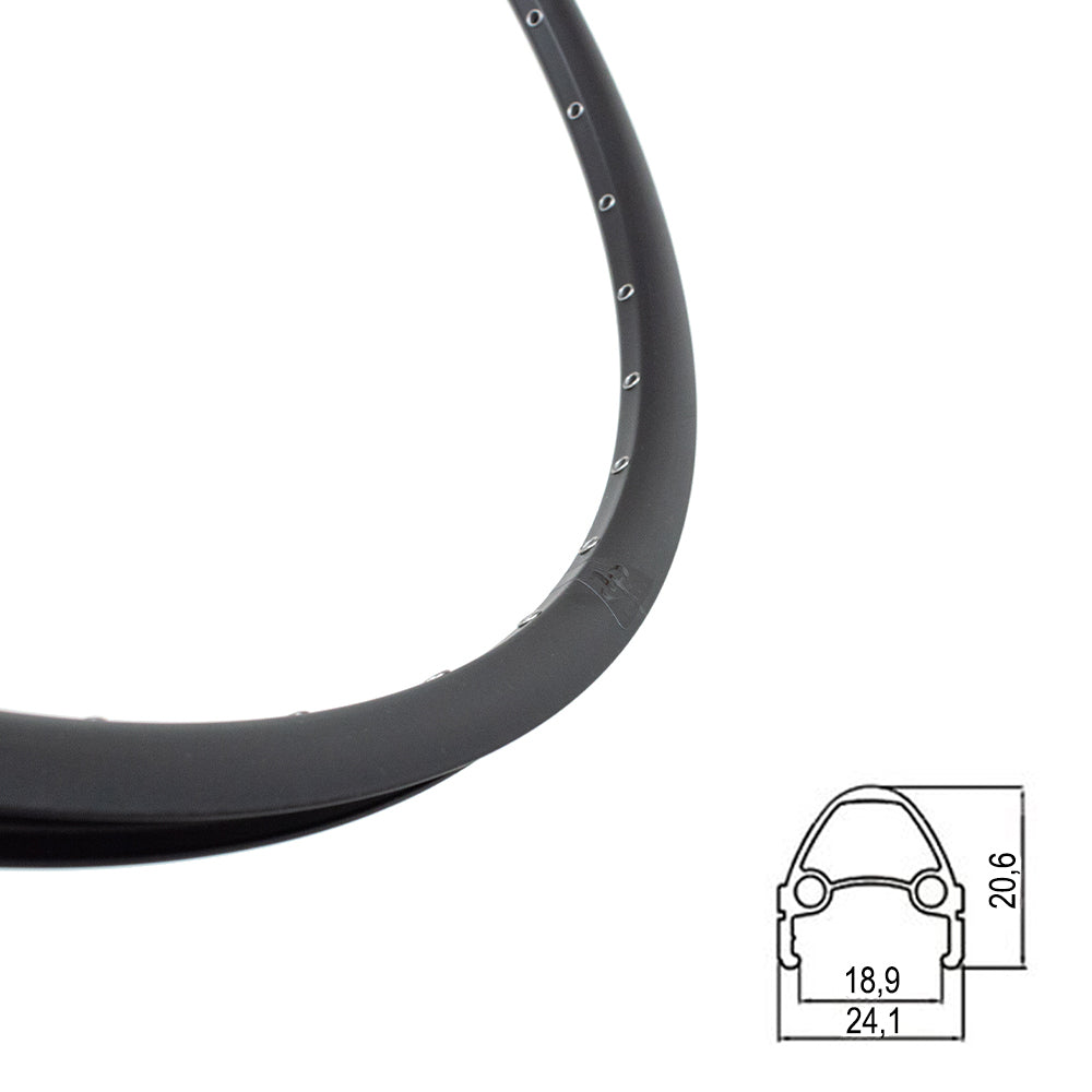 Ratlankis ZLA-025 27,5" // diskiniams, 36H, kniedytas, dvigubas