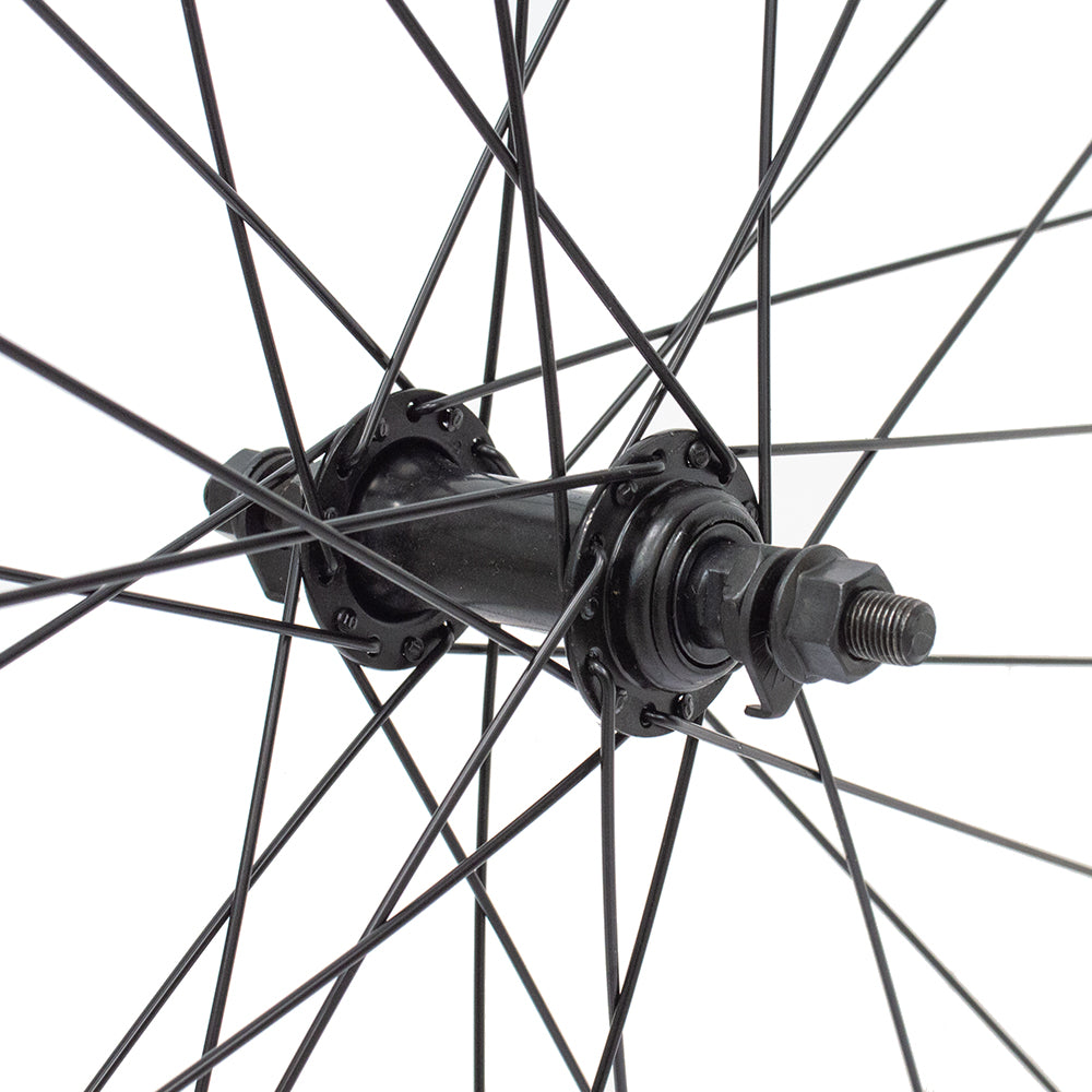 Priekinis ratas ZLA-019 26" // V-Brake, 28H, veržlės, dvigubas, kniedytas, aliuminis