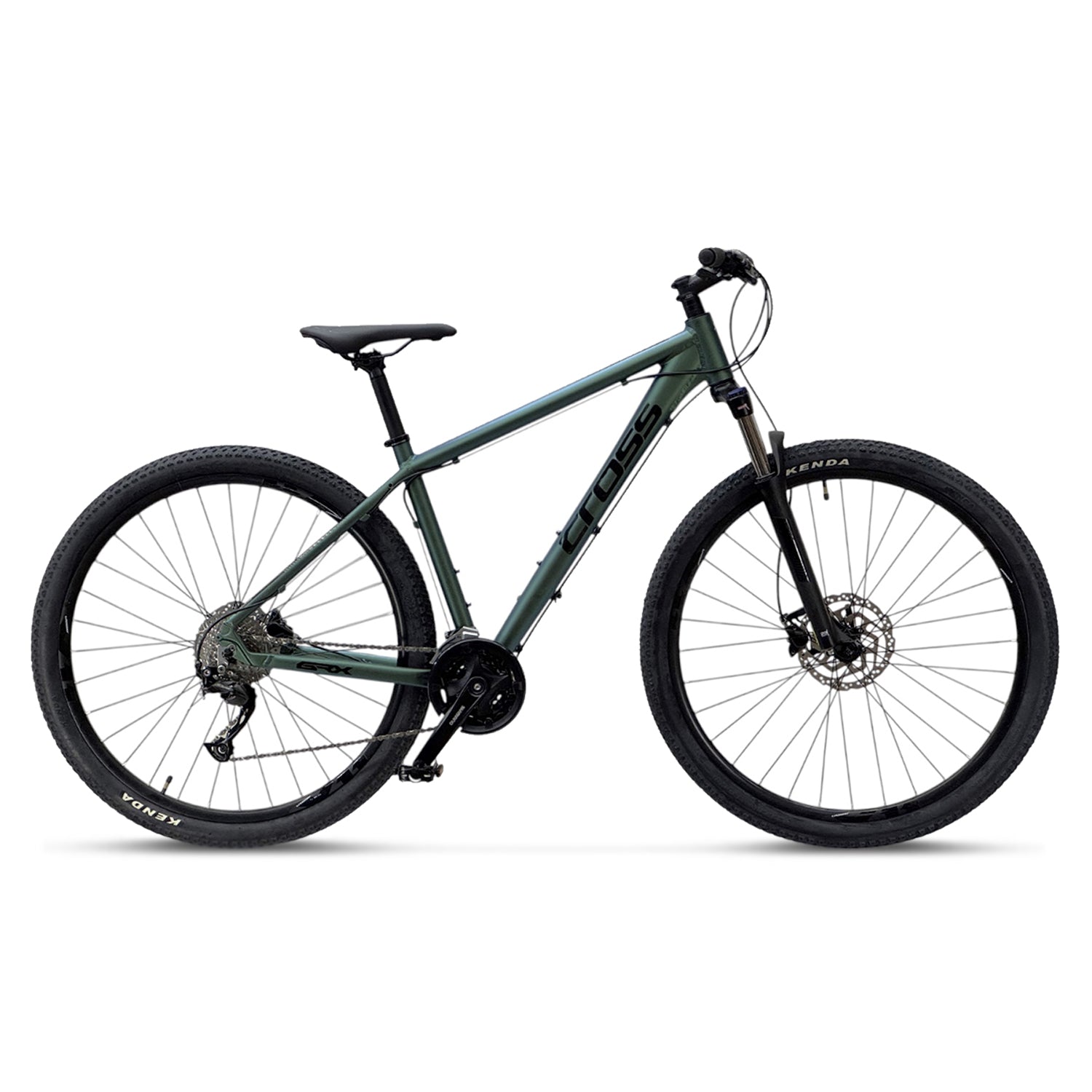 CROSS GRX 9 27,5" // 27G, dydis 18" (46 cm) (žalia)