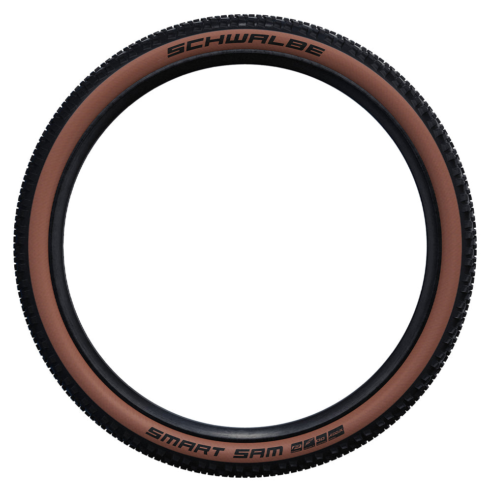 Padanga Schwalbe Smart Sam Performance Addix 29" x 2.60" (65-622) // E-25, nelankstoma, HS624, ruda sienelė