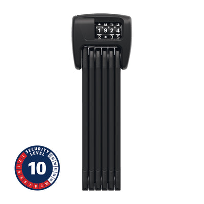 Spyna ABUS BORDO™ Combo 6000C/90 Black SH // sulankstoma, 90 cm (juoda)