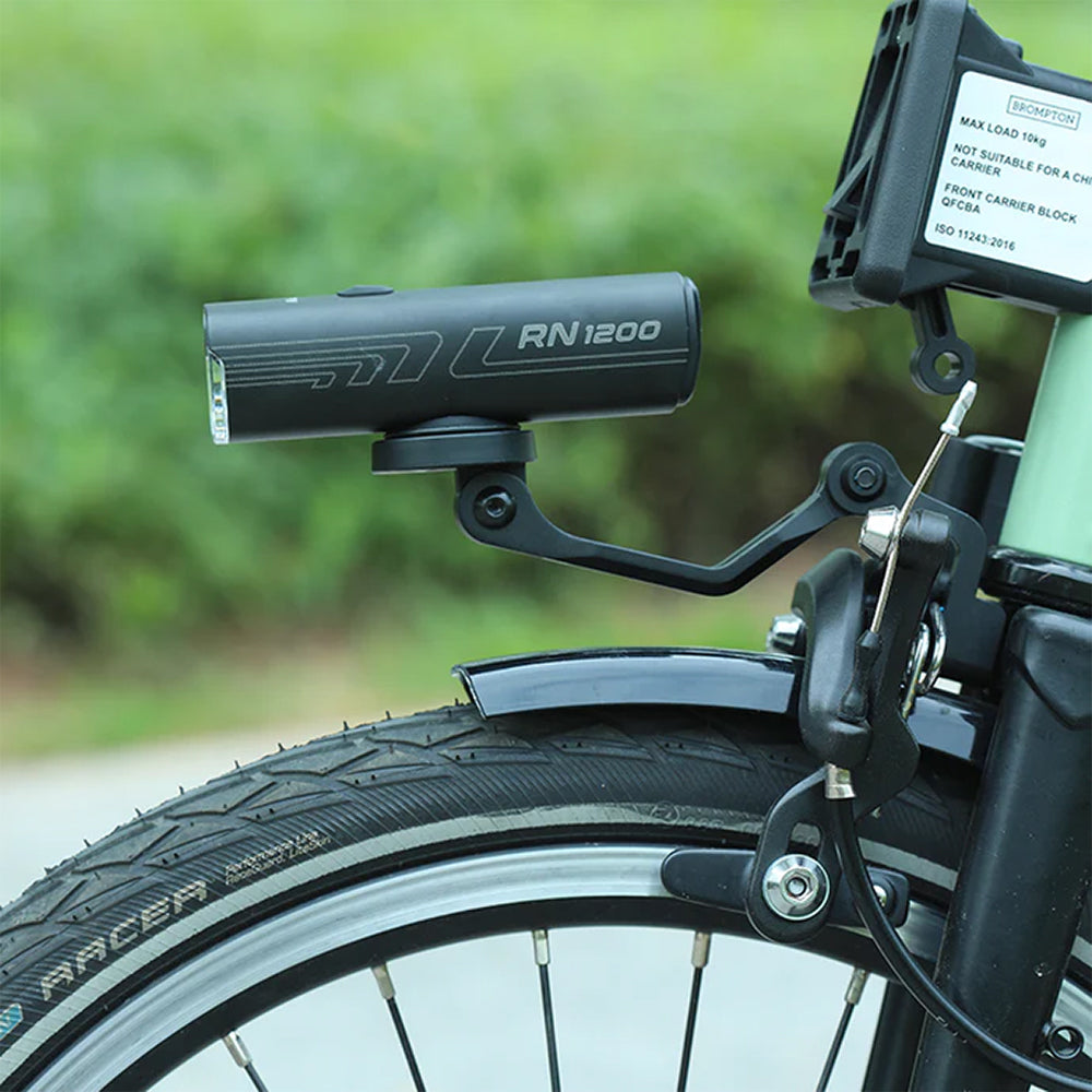 Priekinio žibinto laikiklis/adapteris Magicshine FORKIX - Mount for Brompton Folding Bikes // GoPro mount