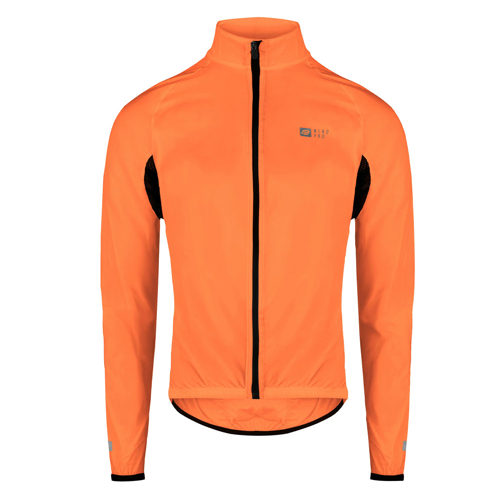 Striukė FORCE WINDPRO Windproof (+10 / +15) // dydis: XL (orandžinė)