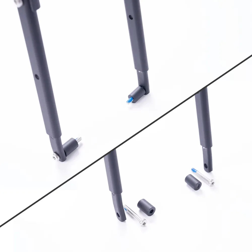 Priekinė bagažinė AtranVelo HYBRID AM 20-29" // AVS sistema, aliuminė (matinė juoda)
