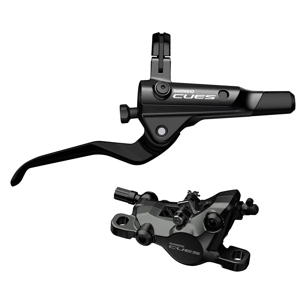 Galinių hidraulinių diskinių stabdžių komplektas Shimano CUES BL-U8000+BR-U8000 // 1700 mm, aliuminis, 2-piston, 3 pirštų