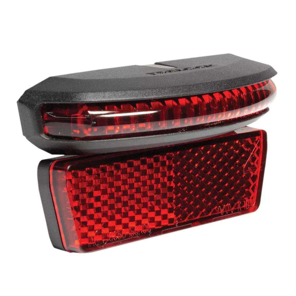 Galinis žibintas Trelock LS 655 COB Line Dyn Signal // nuo dinamos, Brake Light, Stand Light