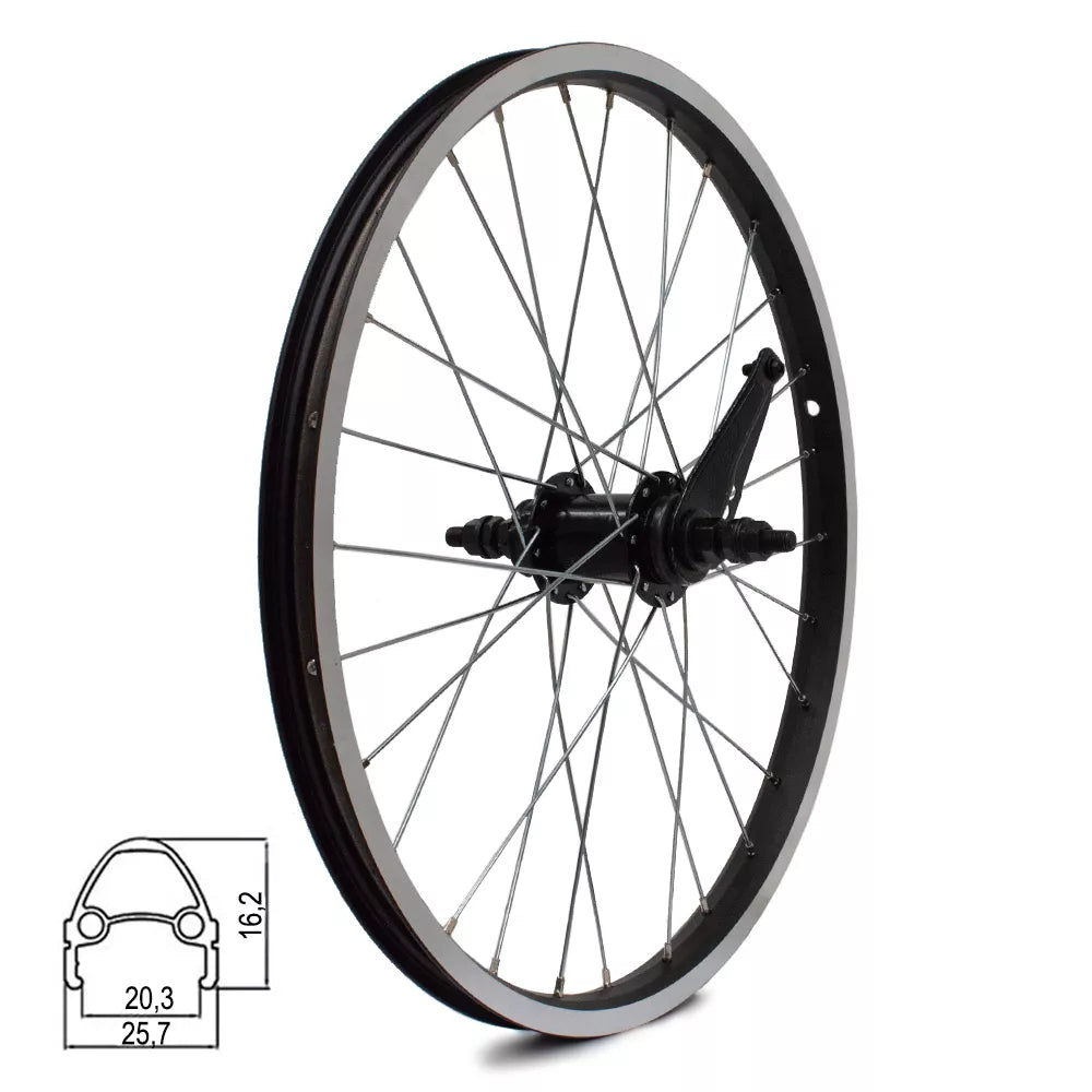 Galinis ratas 20" kojinis stabdis, 28H