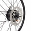 Galinis ratas 20" // su Shimano Nexus E-Bike 5pav. stebule, 32H, su st. disku, be kniedžių, dvigubas, aliuminis