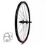 Galinis ratas 26" d-brake CL, 32H, kasetė, QR