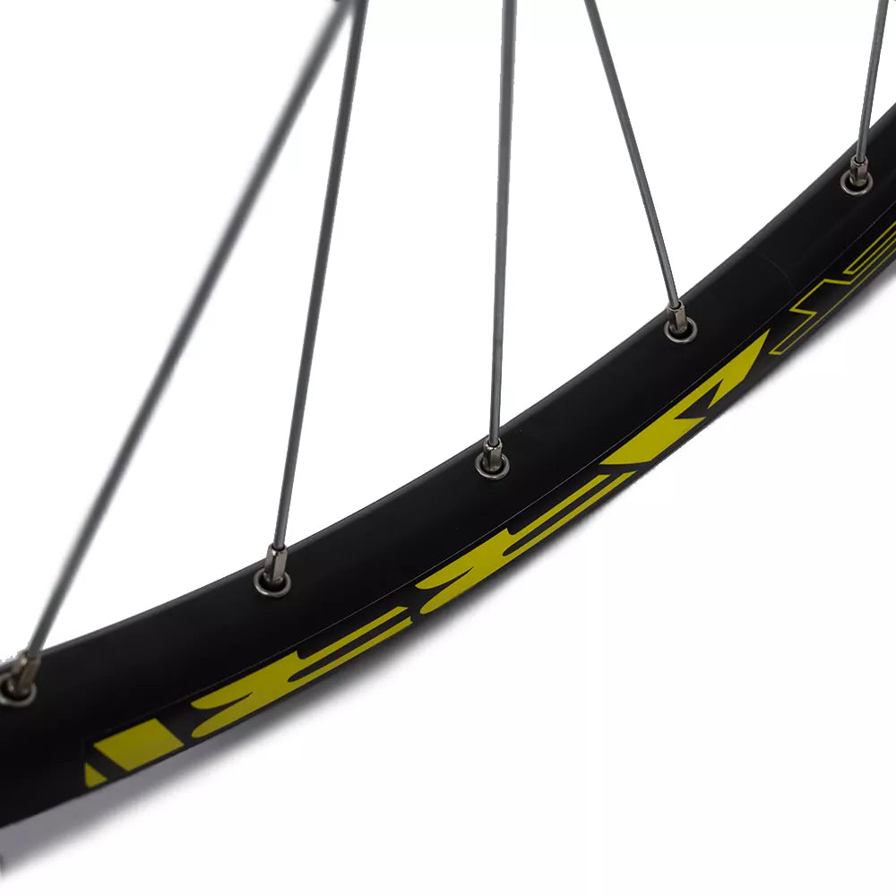 Galinis ratas 27,5" d-brake 6B, 32H, kasetė, QR