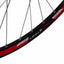 Galinis ratas 27,5" d-brake CL, 36H, kasetė, QR