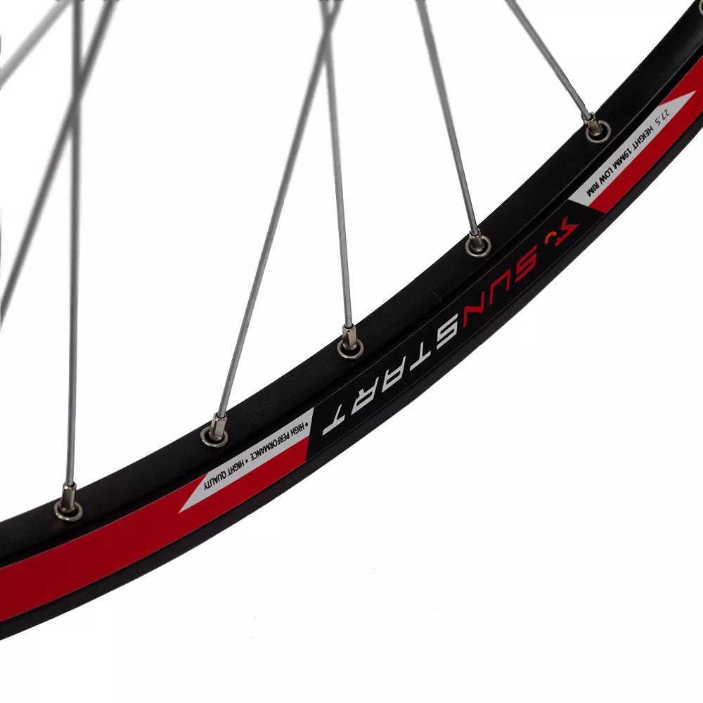 Galinis ratas 27,5" d-brake CL, 36H, kasetė, QR