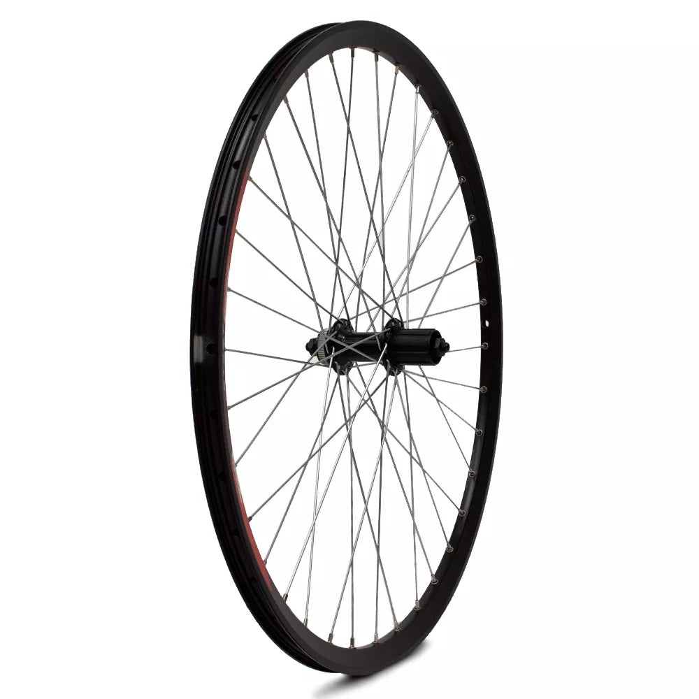 Galinis ratas 27,5" d-brake CL, 36H, kasetė, QR