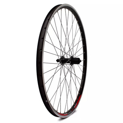 Galinis ratas 27,5" v-brake, 36H, kasetė, QR