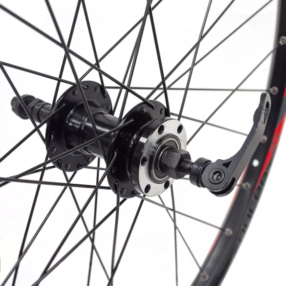 Galinis ratas Concept 27,5" // diskiniams 6 varžtų, 32H, užsukamas žvaigždžių blokas, greitveržlė, aliuminis