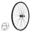 Galinis ratas DT SWISS R470db 28/29" // diskiniams Center-Lock, 32H, kasetė, Thru-Axle, be kniedžių, aliuminis