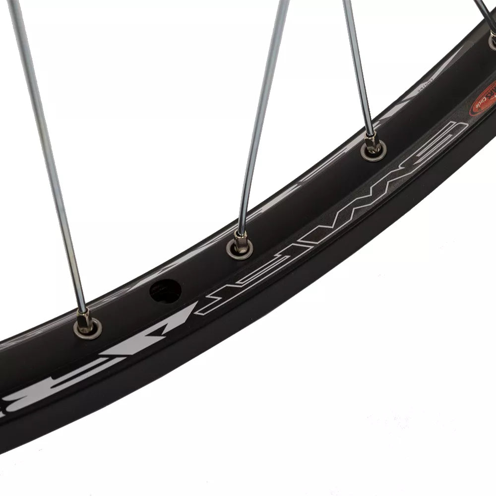 Galinis ratas J19SB 24", d-brake 6B, 32H, užsukamas žv. blok., QR