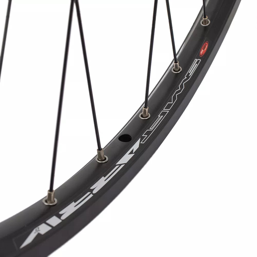 Galinis ratas J19SB 28/29" // diskiniams 6 varžtų, 36H, kasetė, QR / greitveržlė, aliuminis