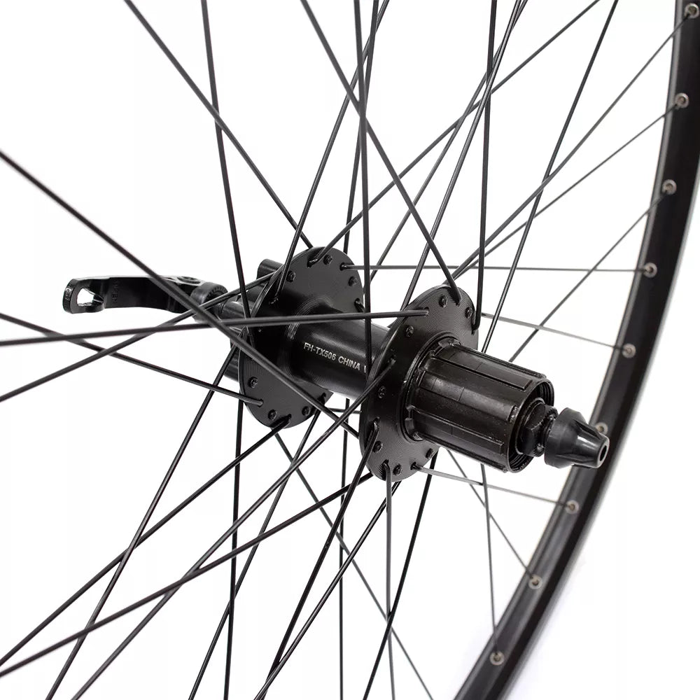 Galinis ratas J19SB 29" d-brake 6B, 36H, kasetė, QR