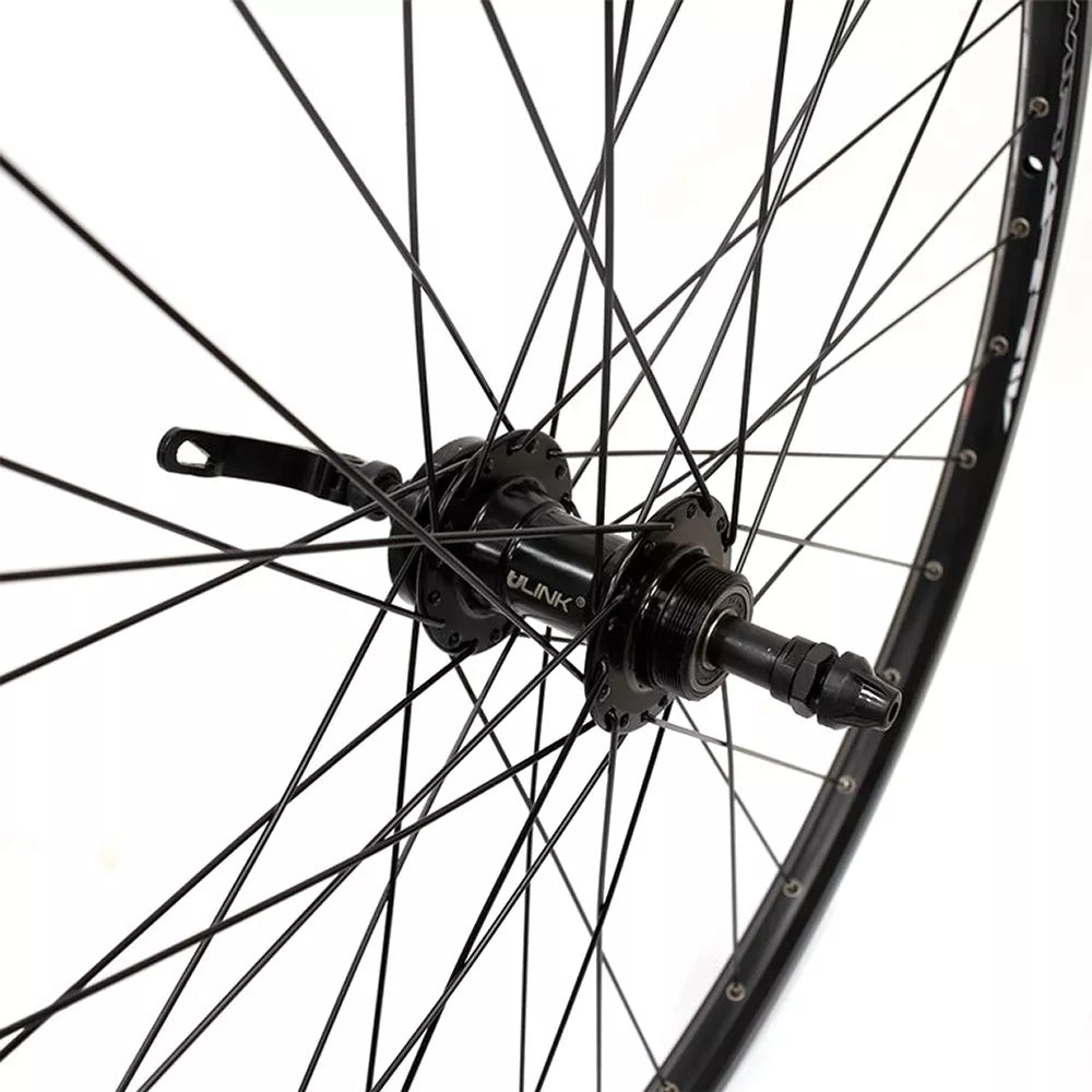 Galinis ratas J19SB 29" d-brake 6B, 36H, užsukamas žv. blok., QR