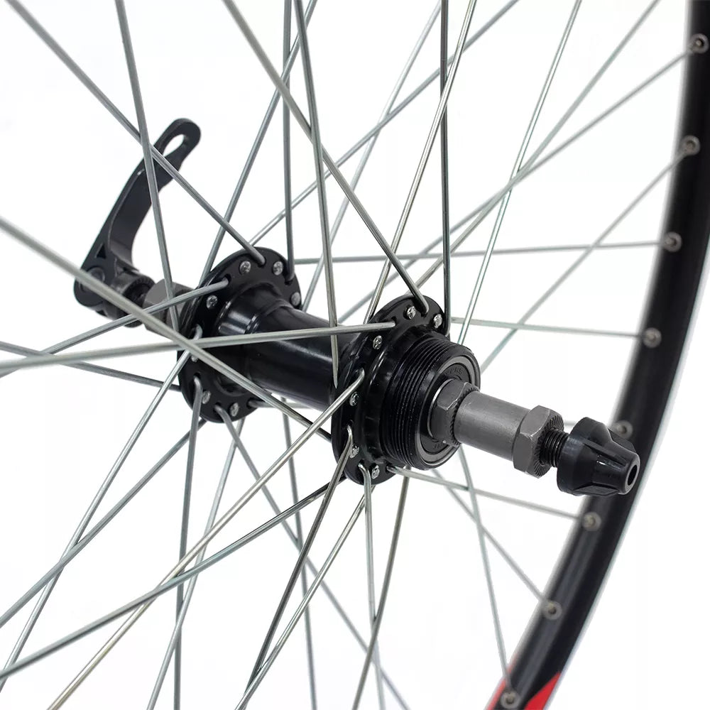 Galinis ratas SUNSTART 26" // V-brake, 36H, užsukamam žvaigždžių blokui, QR, aliuminis