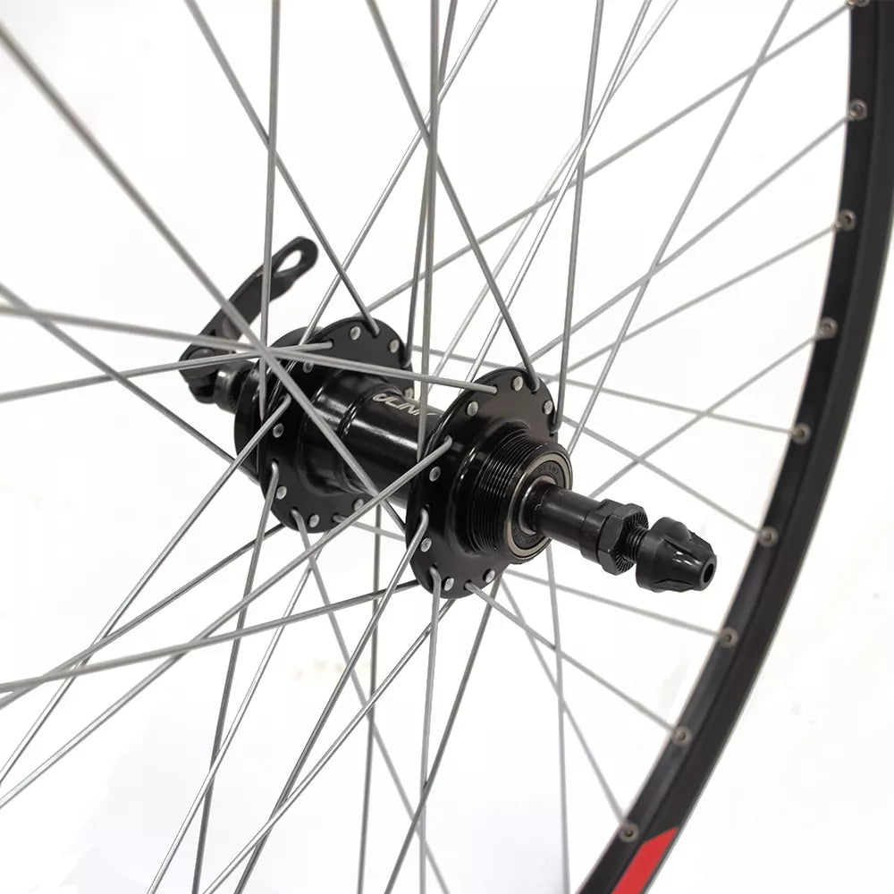 Galinis ratas Sunstart 27,5" d-brake 6B, 36H, užsukamas žv. blok., QR