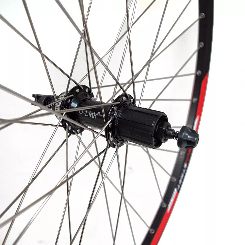Galinis ratas Sunstart 28/29" // diskiniams CL, 36H, kasetė, QR