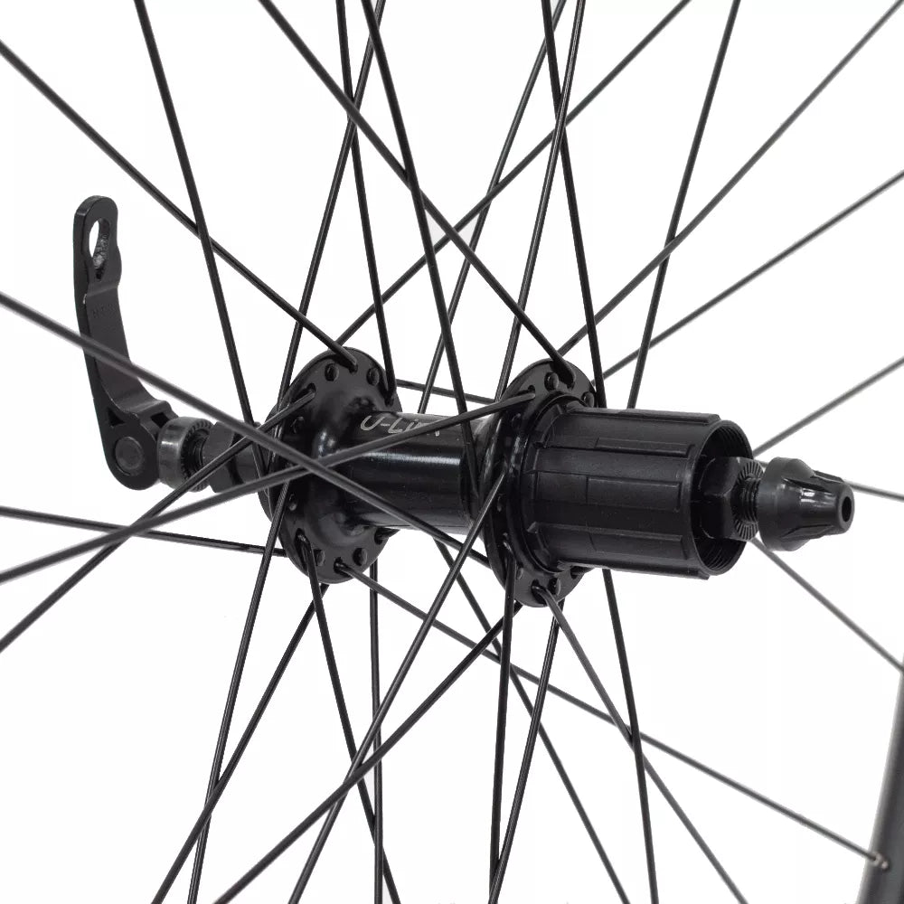 Galinis ratas Sunstart 28" // V-Brake, 32H, kasetė, QR / greitveržlė, aliuminis, be kniedžių