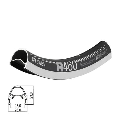 Ratlankis DT SWISS R460 - Performance Road 28" (622x20) // 20H, V-Brake, be kniedžių, dvigubas