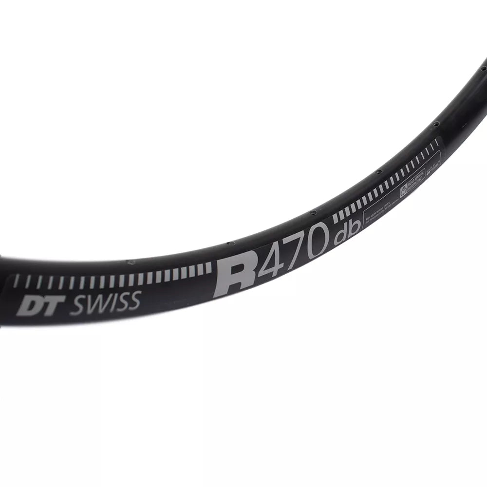 Ratlankis DT SWISS R470db 28/29" (622x20) // 32H, diskiniams stabdžiams, be kniedžių, dvigubas