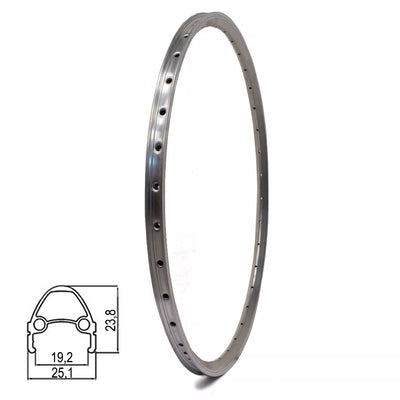 Ratlankis DYNAMIC 28/29", v-brake, 36H, dvigubas, aliuminis