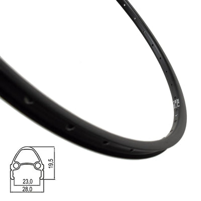 Ratlankis RYDE 28" // diskiniams, 36H, kniedytas, dvigubas