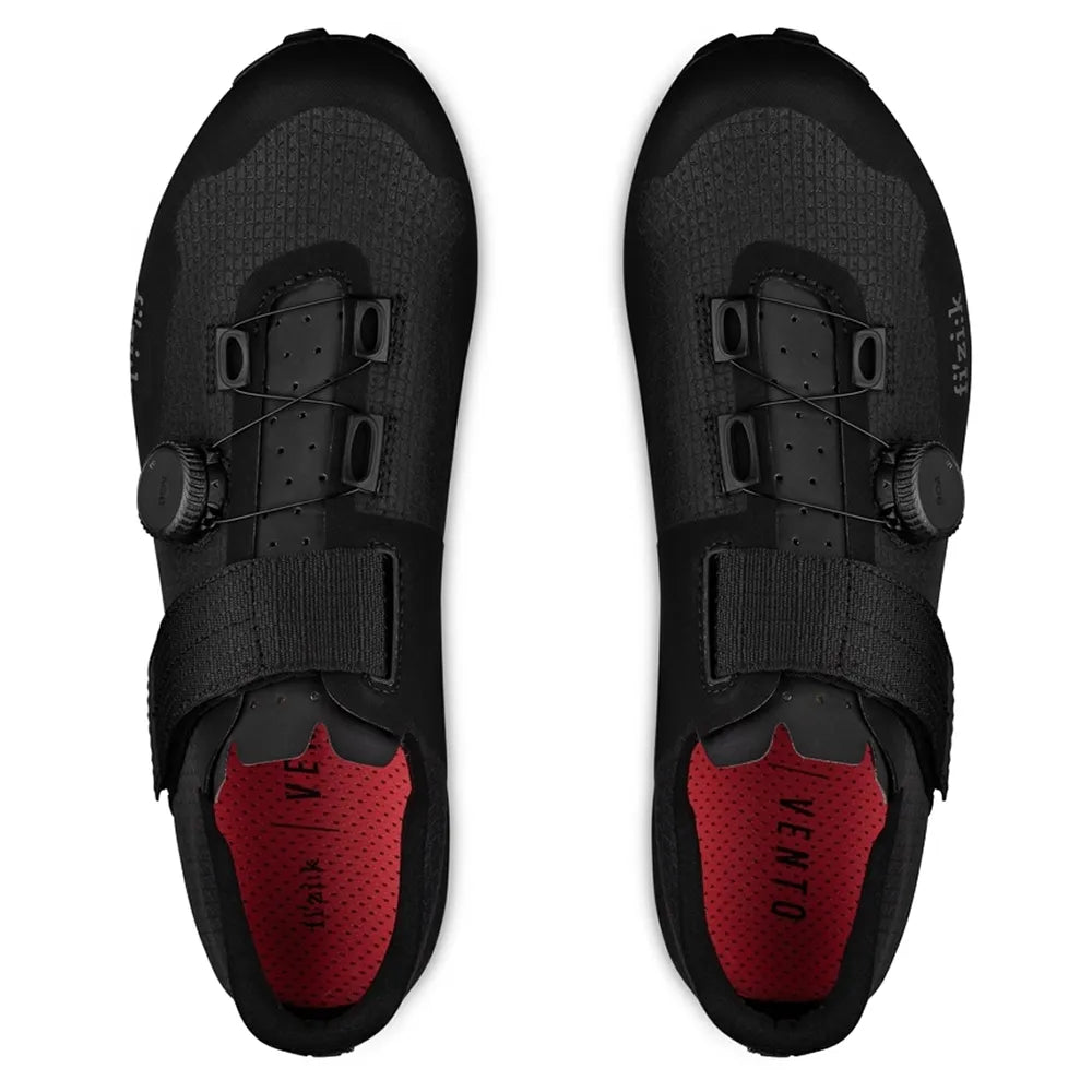 Plentiniai batai FIZIK Vento Ferox Carbon MTB // dydis: 42, MTB/Enduro (juoda)