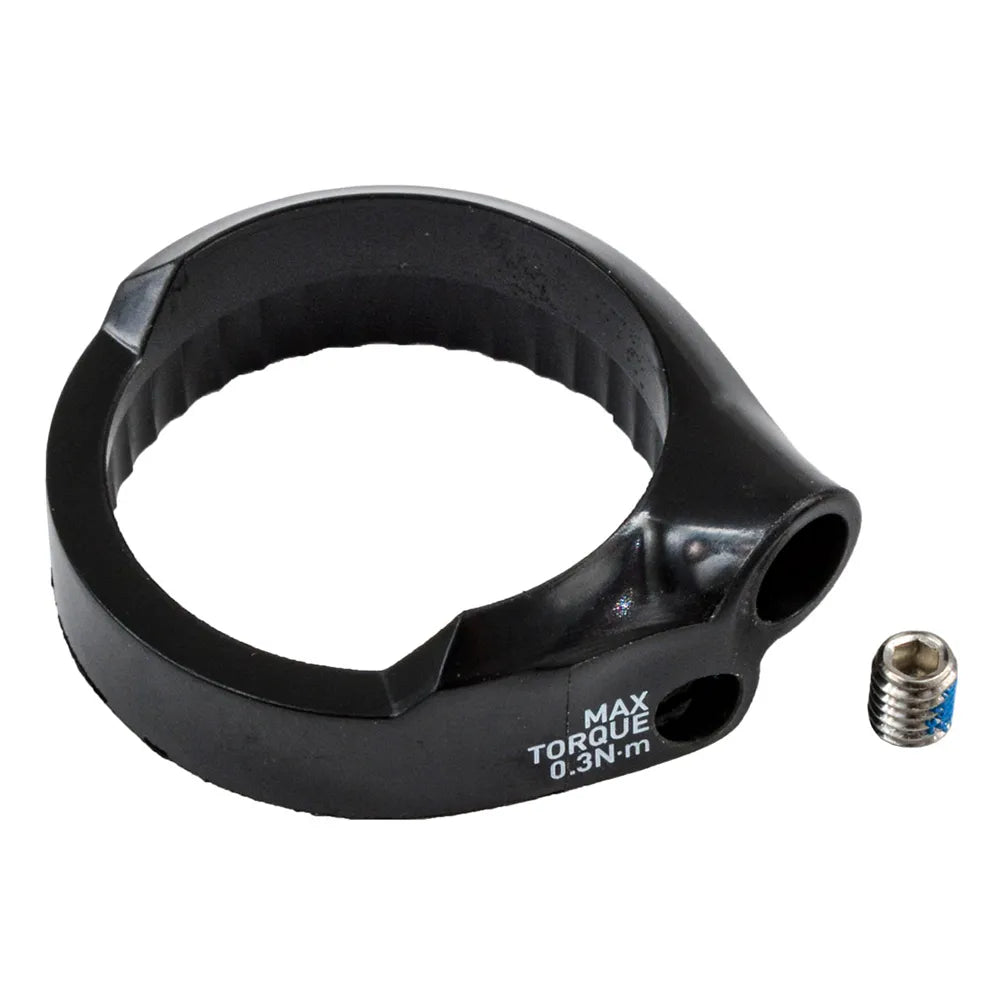 RockShox amortizatoriaus užrakinimo žiedo korpusas // su skylėmis trosams