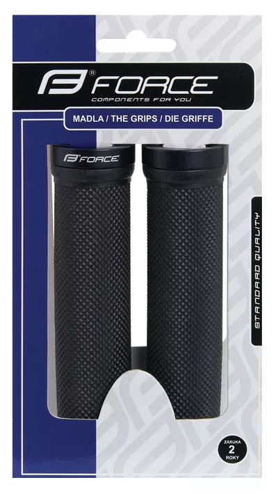 Rankenos FORCE (guminės, juodos)