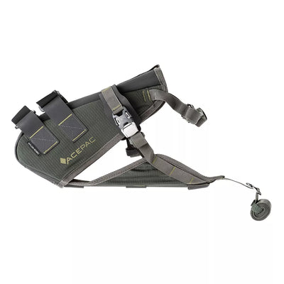 Krepšio įdėklas ant balnelio stovo Acepac Saddle Harness MKIII // 33 x 33 cm (pilka/žalia)
