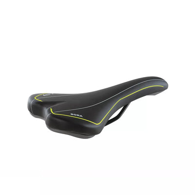 Balnelis Selle MonteGrappa Bora (juodas/geltonas) 275x145mm