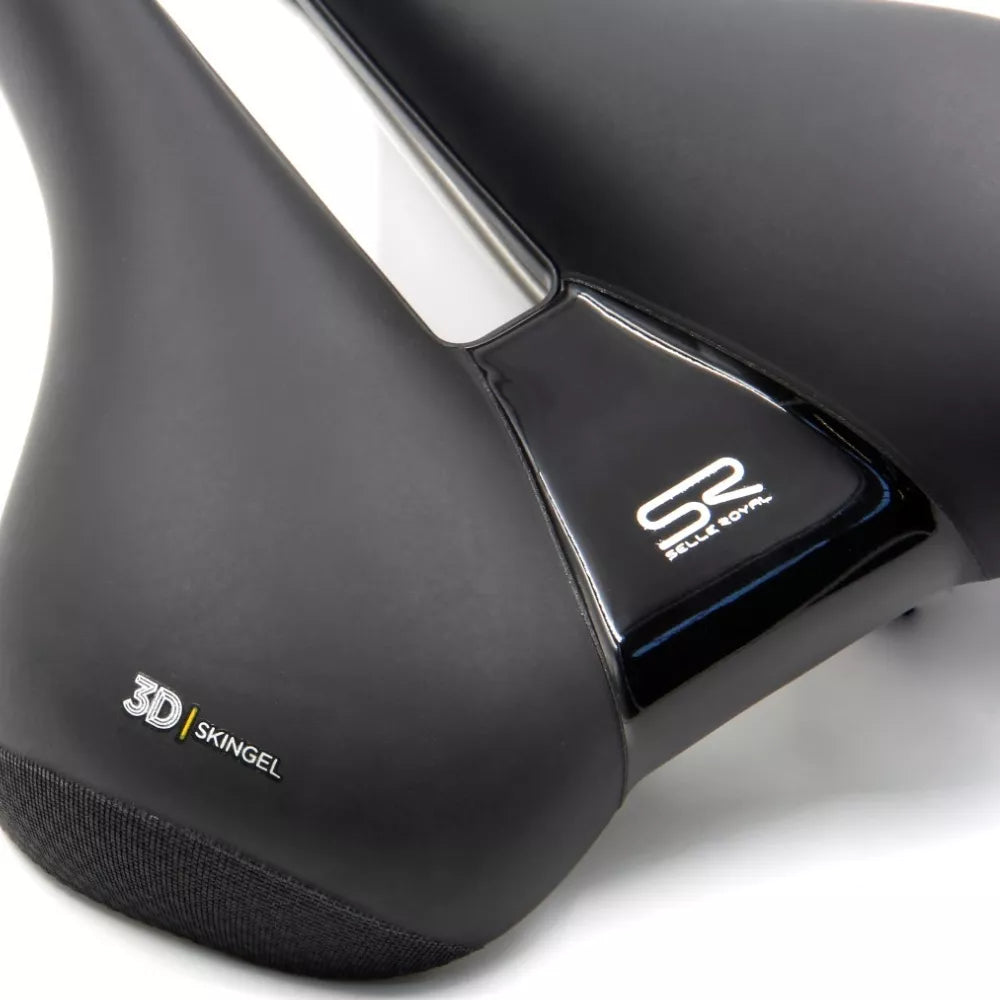 Balnelis Selle Royal Ellipse Moderate RVL 3D Skingel // 276 x 180 mm (juodas)