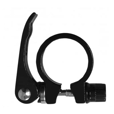 Balnelio stovo apkaba/užveržimo žiedas QR // 34,9 mm, aliuminis (juodas)