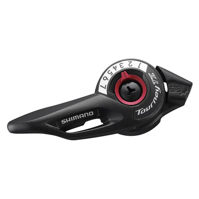 Pavarų rankenėlė (dešinė) Shimano TOURNEY TZ SL-TZ500 7-speed Thumb Shifter // 2050 mm, Thumb Shifter