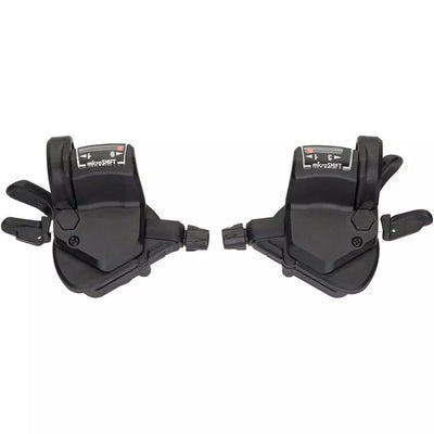 Pavarų rankenėlių komplektas MICROSHIFT TS39, 3x9 pavarų