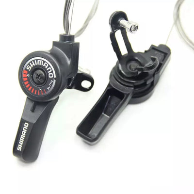 Pavarų rankenėlių komplektas Shimano SL-TY18 // SIS, 3x6-speed