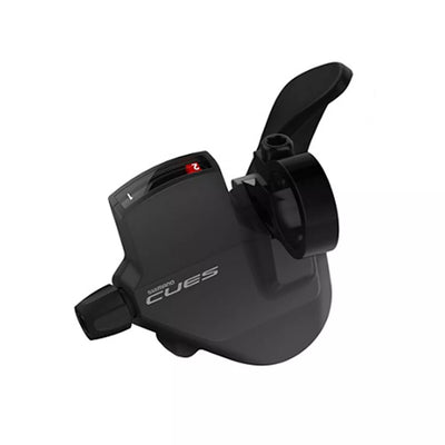 Pavarų rankenėlė Shimano CUES SL-U4000 // Rapidfire Plus Mono, 2-speed, su optiniu ekranu