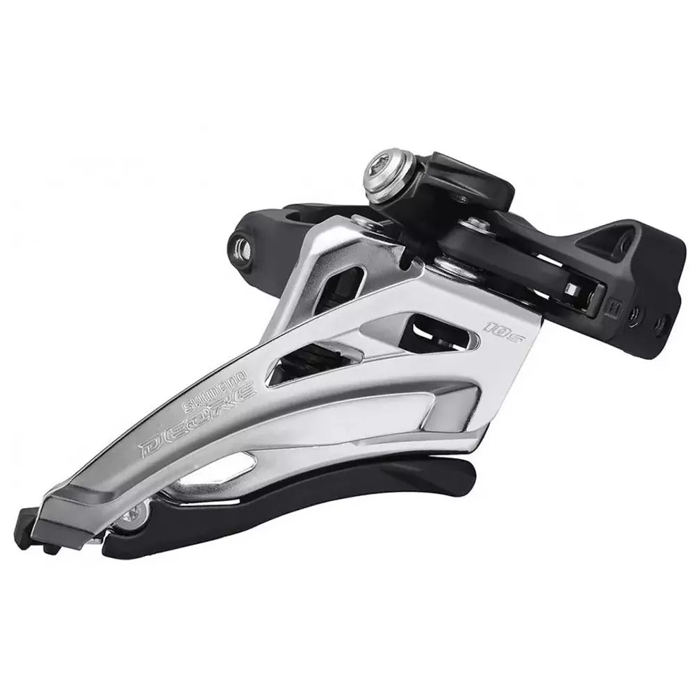 Priekinis pavarų perjungiklis Shimano Deore FD-M4100 // 2x10 speed, 34.9 mm