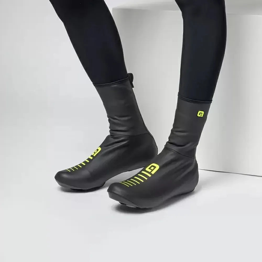 Antbačiai Alé Rain 2.0 // dydis: L (EU 42-44), 4°C / 12°C (juoda/fluorescentinė)